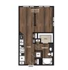 Main Street Flats Apartments Phase II Studio A Floor Plan Main Street Flats Apartments Phase II Studio A Floor Plan